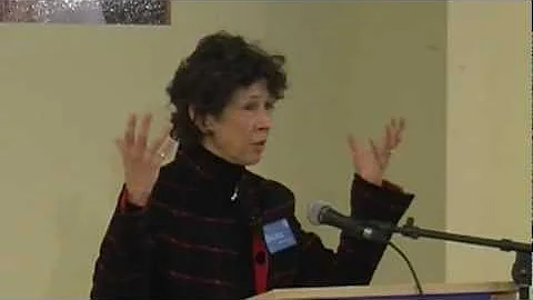 Debra Shore before the Candidates Forum in Hazel C...