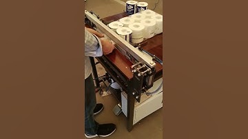 semi-auto cheap price toilet paper making machine /toilet paper plastic bag sealing machine