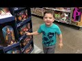 Toy shopping at walmart for ryans world toys with caleb  mommy