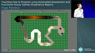 Teaching How to Program using Automated Assessment and Functional Glossy Games