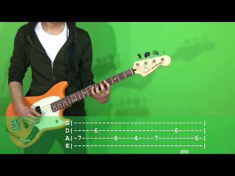 Fall Out Boy Stay Frosty Royal Milk Tea Bass Cover With TAB