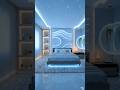 This Bedroom Went From Empty to INSANE Futuristic Glow 🤯 #shorts