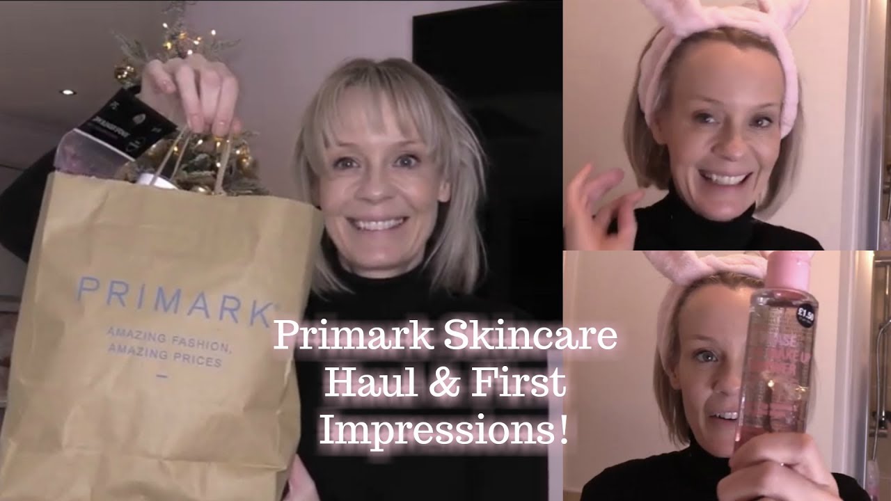 PRIMARK SKINCARE HAUL & FIRST IMPRESSIONS!