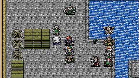 Shining Force Video Walkthrough Part 43 - Battle 4-3 Part 2 (Balbazak), End of Chapter 4