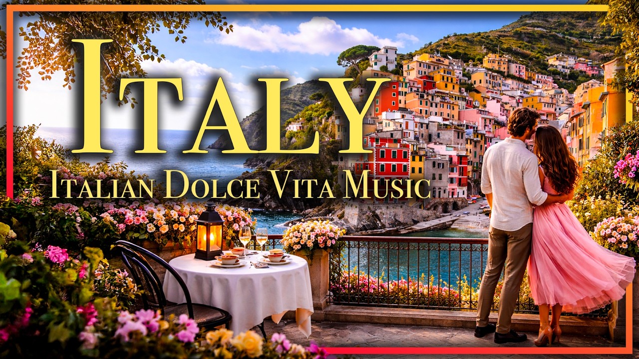 This is ITALY! 🇮🇹 4 Hours of The Most Beautiful Italian Music \u0026 The Most Famous Places in Italy ✨ 4K