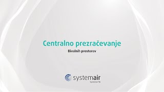 Centralno Prezračevanje Bivalnih Prostorov - Systemair Tv