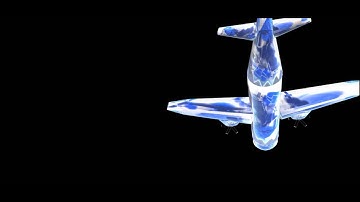 3-D plane on Mudbox Turntable