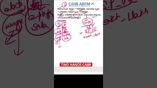 DEGREE OF COMBINE LEVERAGE CALCULATION - MEMMORY BASED NUMERICALS I ABFM CAIIB I TWO HANDS CAIIB I