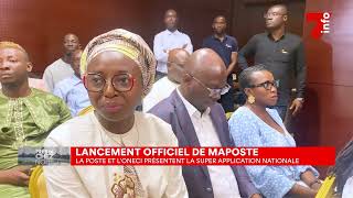 Official launch of maposte: ONECI's postal service presents the super national application screenshot 5