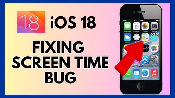 How to Fix Screen Time Bug iOS 18 2024?