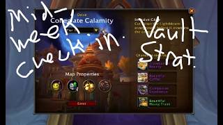 Details Collegiate Calamity 11, Fury Warrior. Let's talk Vault and gearing. News