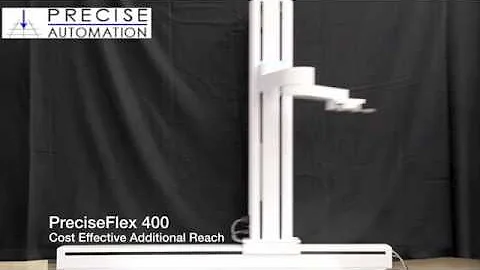 PreciseFlex Collaborative Robot with Linear Rail by Precise Automation