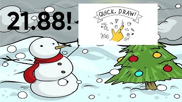 Holiday Quick, Draw! World Record Speedrun of 21.88 Seconds
