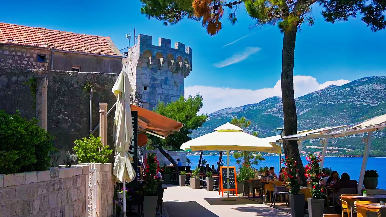 Korcula Full Walking Tour 4/4 - St. Mark's Church - Korcula Town Gate - Marko Polo - Croatia