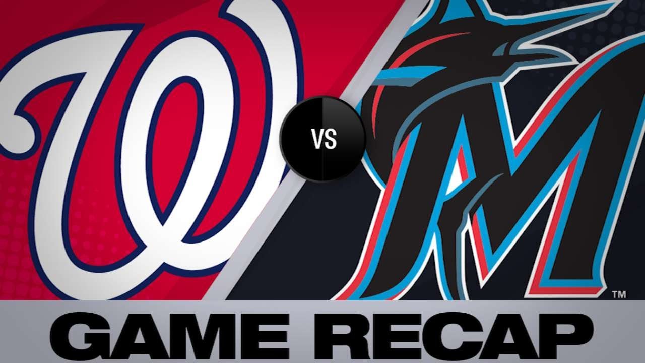 baseball ops Nats crush 4 home runs in win over Marlins | Nationals-Marlins Game Highlights 6/27/19