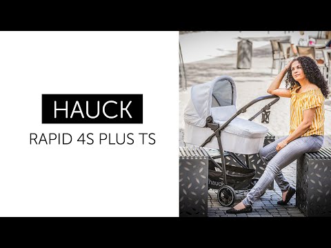Hauck Rapid 4 Plus Trio Set 3 in 1 Caviar Tango Регулируемо Бебешка количка 3 в 1 Червен