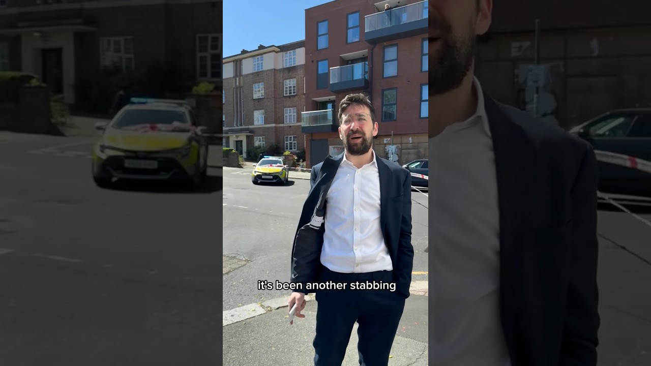 Stabbing in Jewish Community in Golders Green, England vid:RabbiShuaBitton