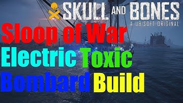 Skull and Bones Sloop Of War Electric Noxious Build. #newship #newbuild #noxious #electric #snb