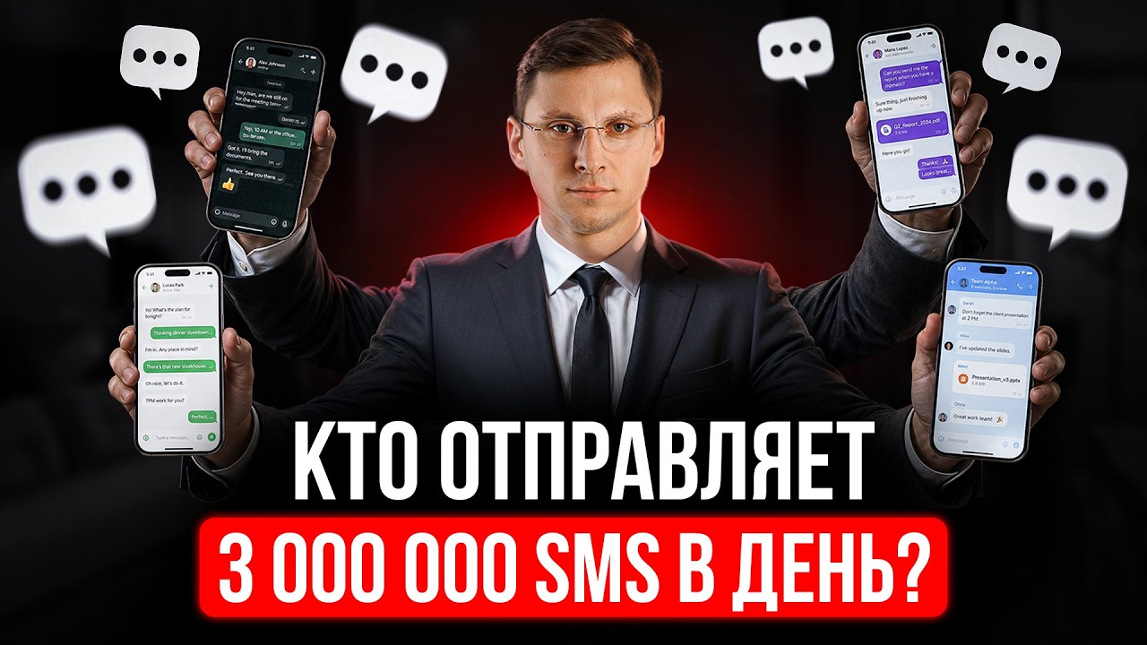 3 миллиона СМС в день — шокирующая правда о SMS рассылках