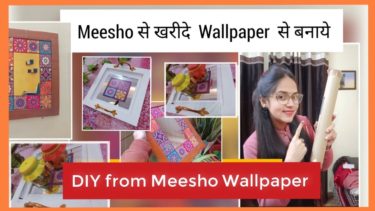 Beautiful Crafts from Meesho Wallpaper diy meesho craft homedecor