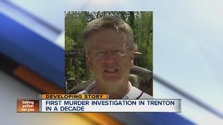 First murder investigation in Trenton in a decade