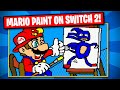 I Made A Masterpiece In Mario Paint On Nintendo Switch 2 