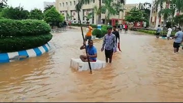 FLOOD IN ITER CAMPUS