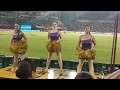 Cheer girls during IPL 2019 KXIP Vs KKR MOHALI