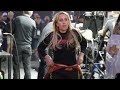 Top Fuel Drag Racer Brittany Force Pit Activities at "The Strip" Las Vegas on DAN-O-VISION...