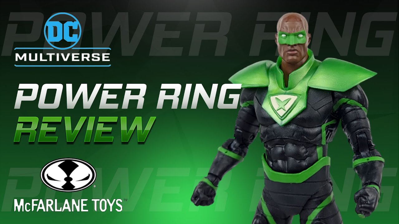 McFarlane Toys DC Multiverse Power Ring John Stewart Emerald Knight Crime Syndicate Starro BAF