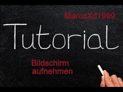 Bildschirm aufnehmen mit Ton - YouTube