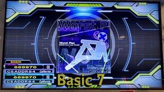 [DDR A3]0 Worst Plan [Basic 7] Green Full Combo