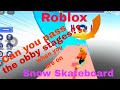 Snow Skateboard in Roblox @Legendgamerz2014#snowskating #trending #viral #trending #viralgames