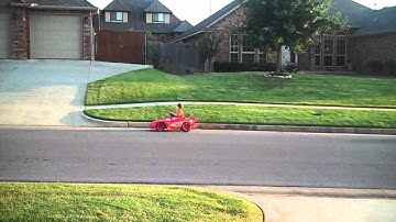 Lightning McQueen Power Wheels... With More Power