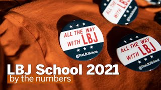 LBJ School in 2021: By the numbers