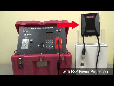 ESP Next Gen Surge Protector vs Competitive Unit