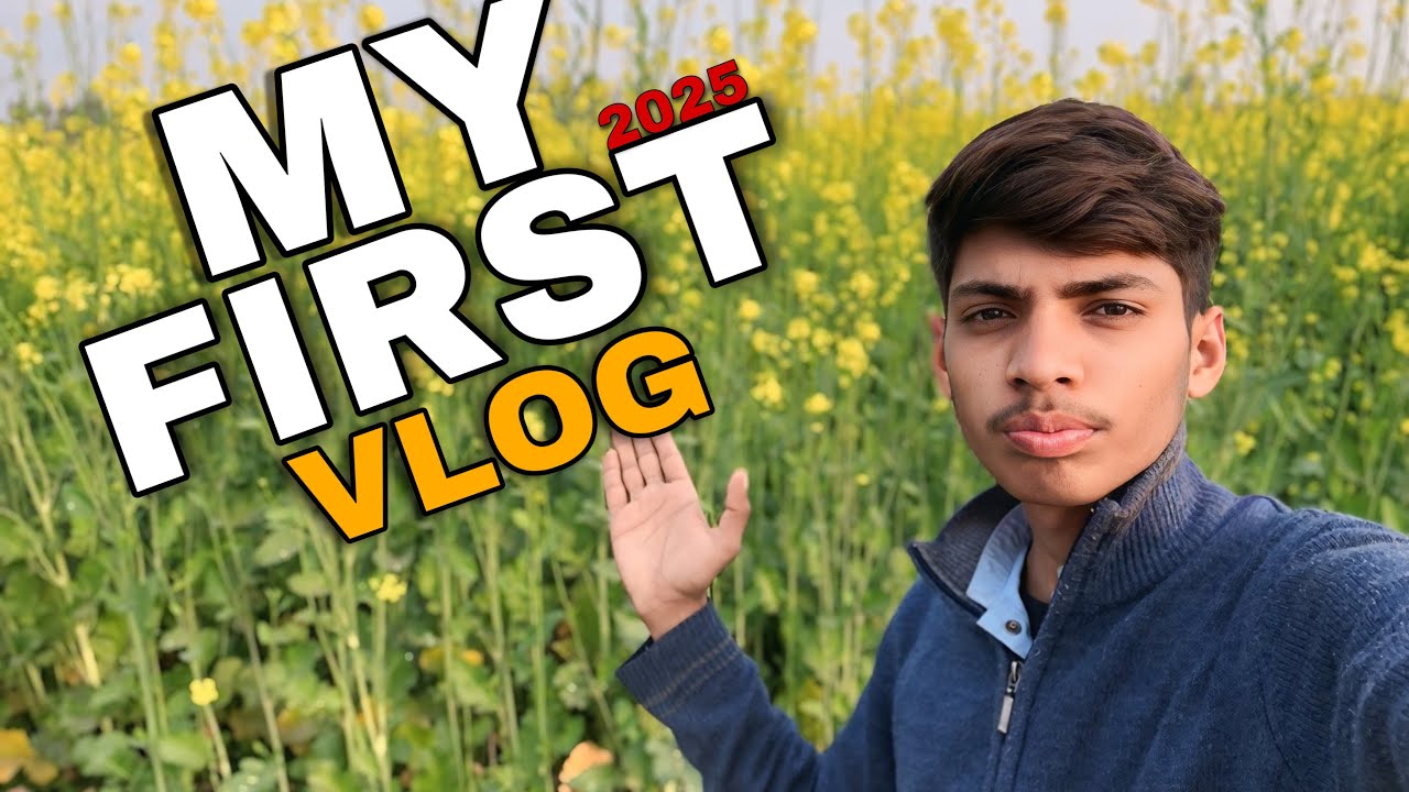 My First Vlog | Happy New Year 2025 - YouTube