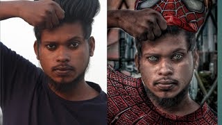 Spider man costume photo edit in picsart||2019||#Laktech||🔥🔥 screenshot 1