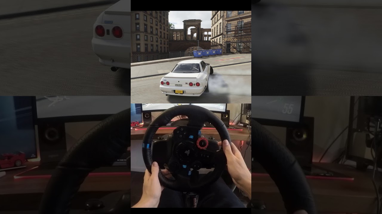 Jump Drift in Forza Horizon 4 | Logitech g29 