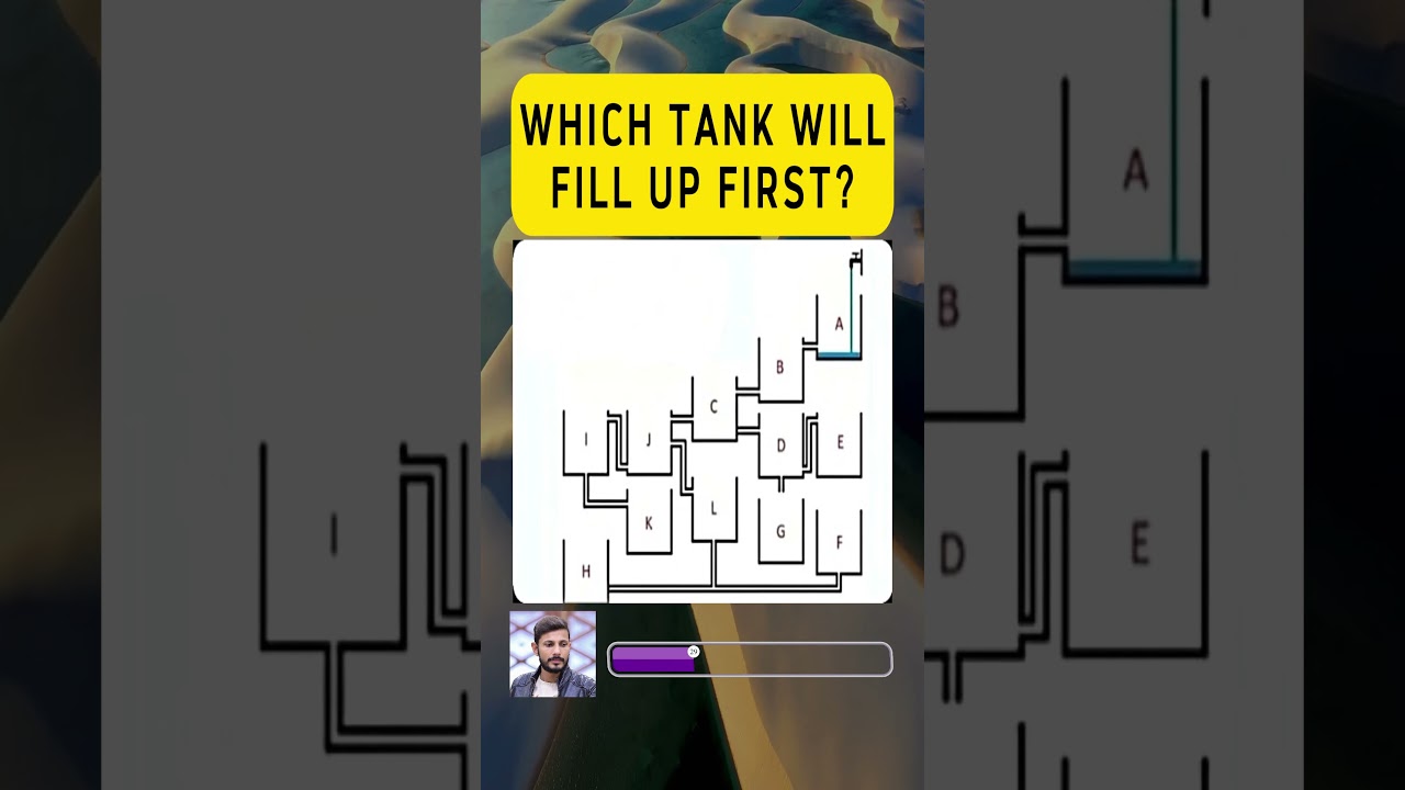 Which tank will fill up first 🧩 | Puzzles & Riddles EP.497