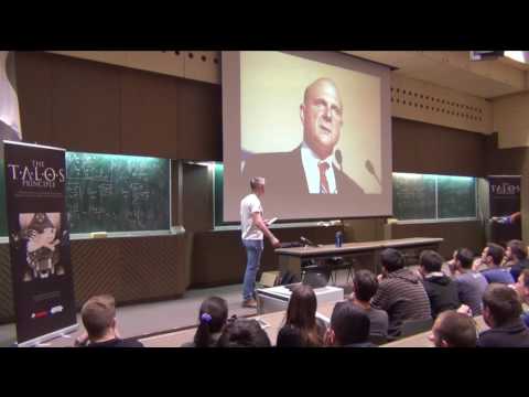 Alen Ladavac holding a lecture @FER in Zagreb, May 17th 2016
