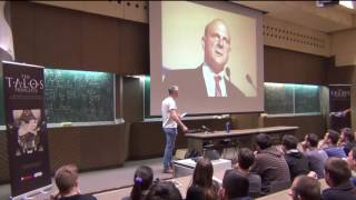 Alen Ladavac holding a lecture @FER in Zagreb, May 17th 2016