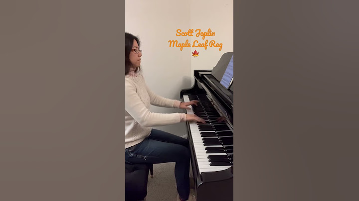 Maple Leaf Rag Karaoke version - Karaoke performance video thumbnail