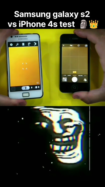 Samsung galaxy s2 vs iPhone 4s test 🗿👑|| iPhone 4s || Samsung galaxy s2 || #shorts #youtubeshorts