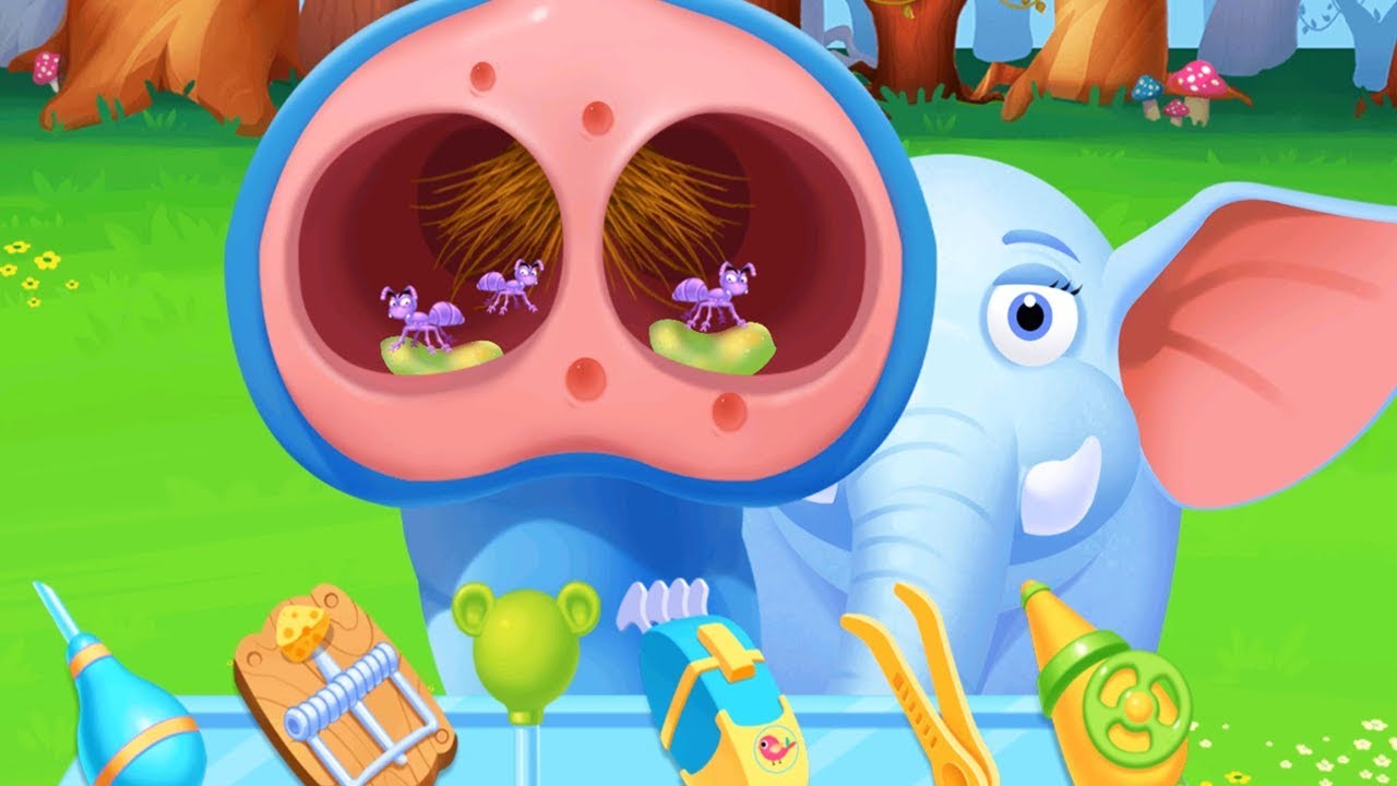 Fun Jungle Animal Care Kids Games - Let's Rescue The Cute Animals - Fun Animal Care Games For Kids