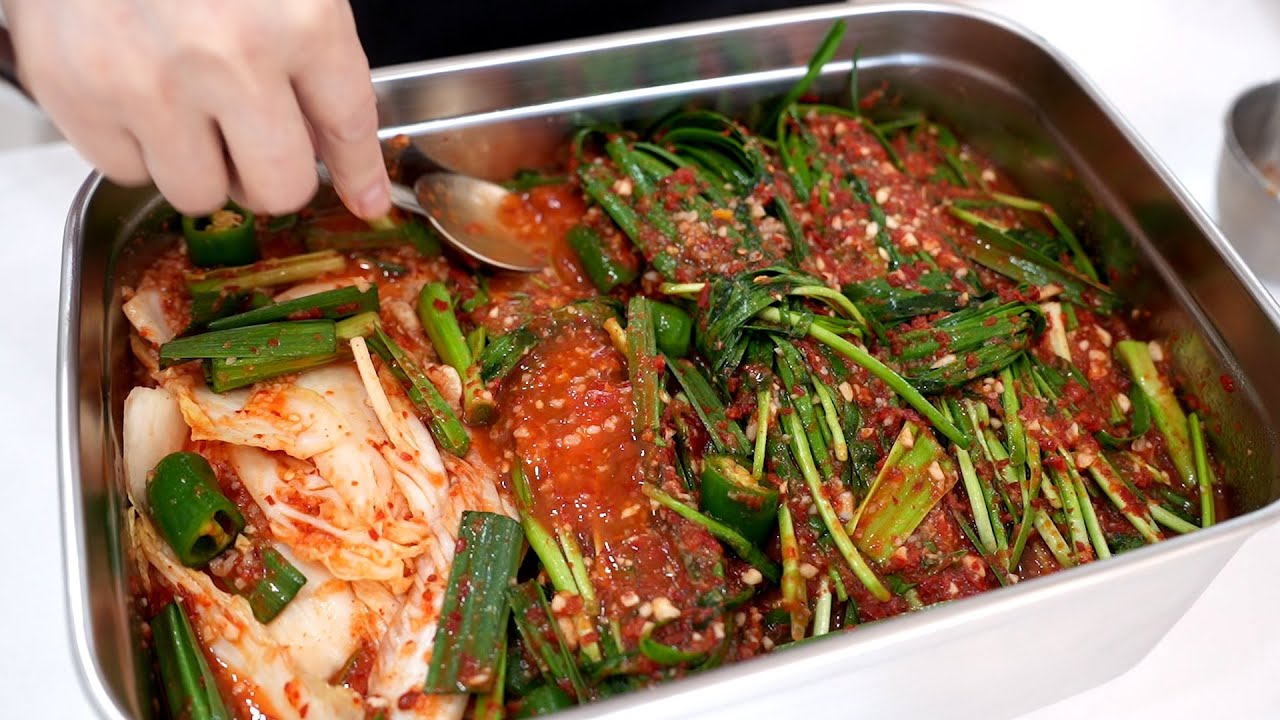 🔴 부추물김치 들어보셨나요? 안보시면 후회합니다 ~ 뚝딱 라이브 생방송