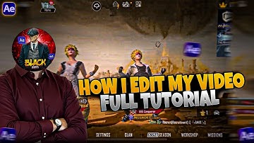 How to Edit PUBG Lobby Like a Pro in After Effects | Full Tutorial | AFTER EFFECTS TUTORIAL PUBG