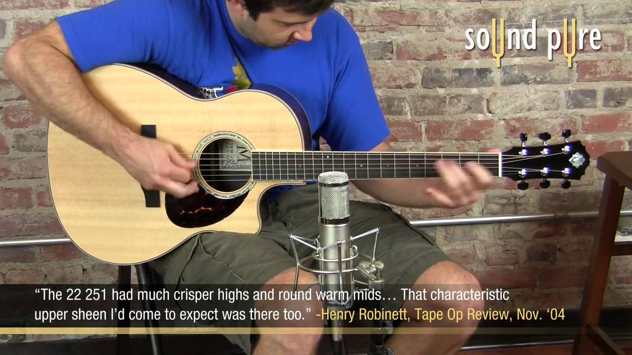 Peluso 22 251 Tube Mic at Sound Pure