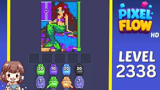 Pixel Flow Level 2338 Solution Walkthrough