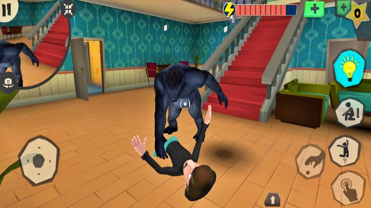 Scary Robber Home Clash New Update Monkey Tease Prank - Android Gameplay